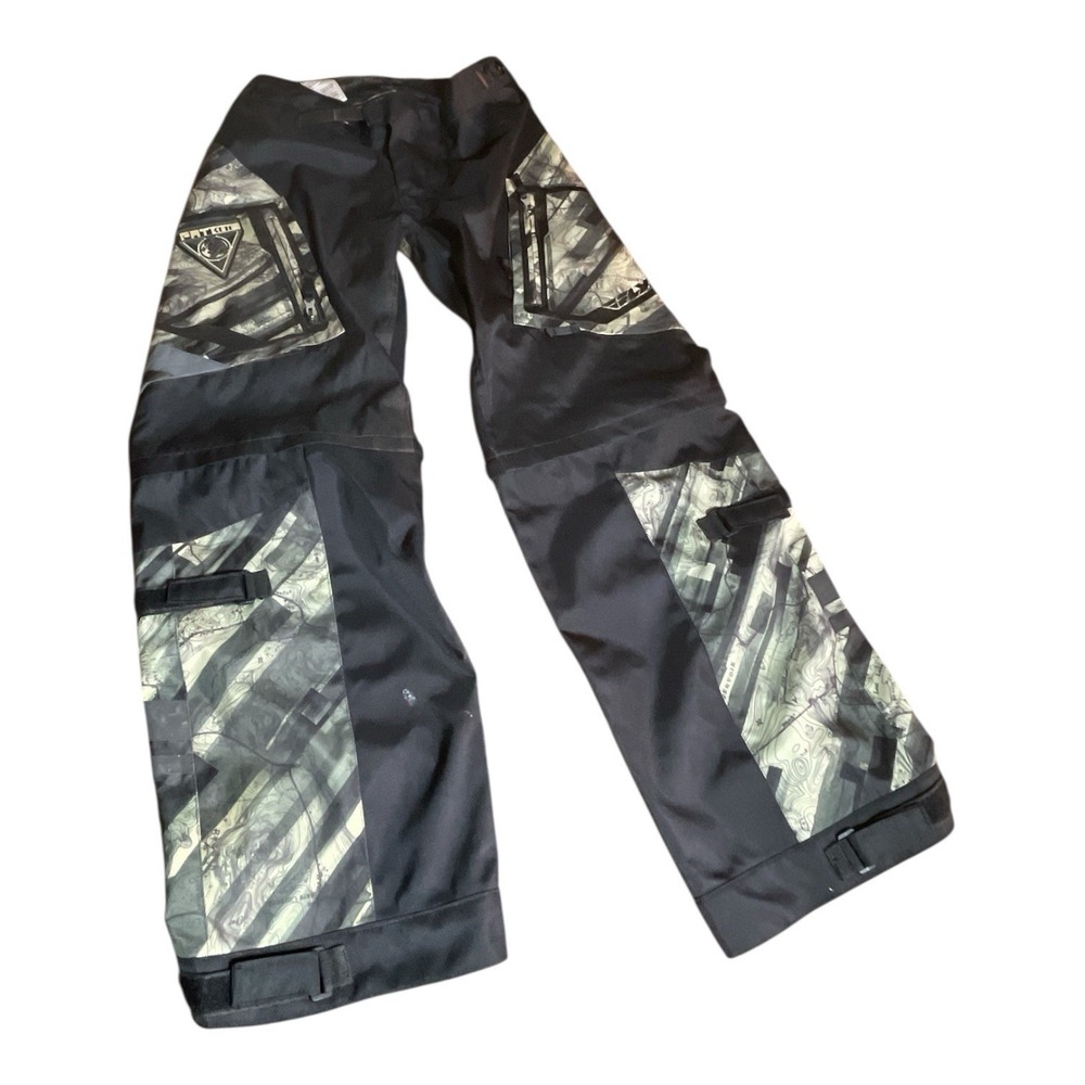 Fly Racing Patrol Over-Boot Black Pants w/Convertable‎ Zip Off Lower Leg Size 30 - Picture 3 of 16